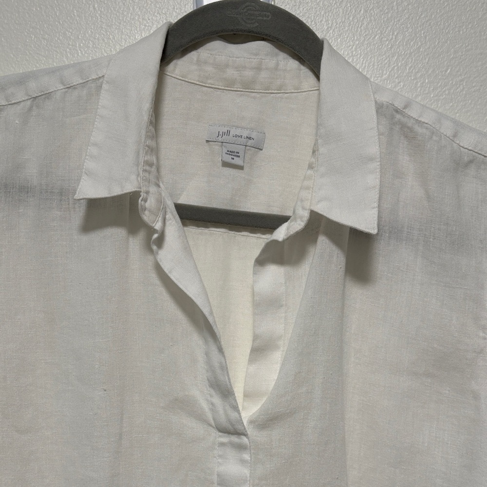 J. Jill Cream Blouse - Picture 4 of 4